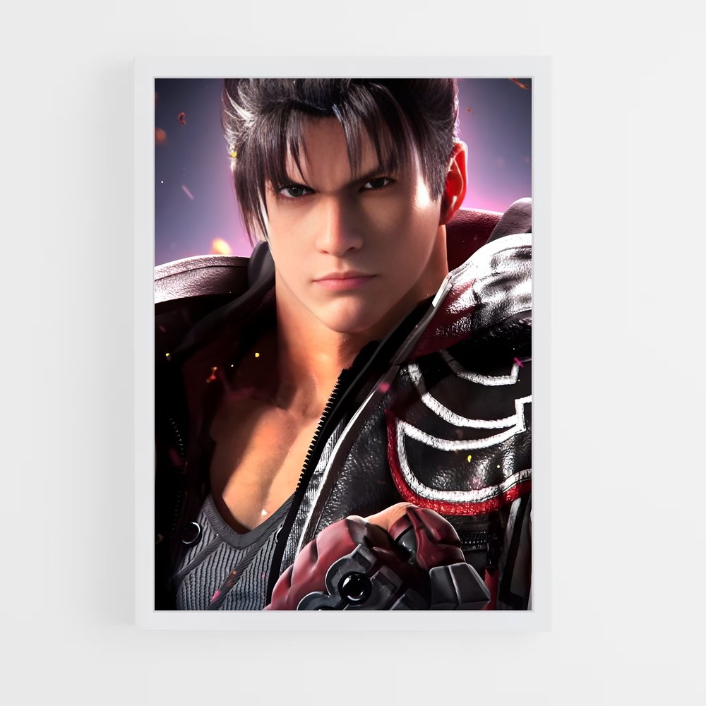 Poster Jin Kazama: L'Héritage du Combat – affiche Tekken (vue 3)